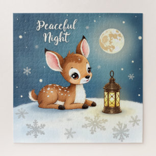 Peaceful Night Deer Puzzle