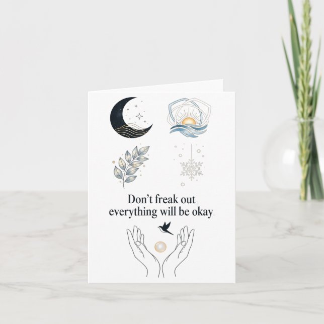 Peaceful Night Moonlight Uplift_ Insred Gentle Art Card (Front)