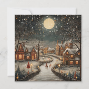 Peaceful Noel Blessings Holiday Card