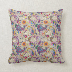 Peaceful Paisley Cushion