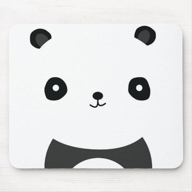Peaceful Panda Mouse Mat (Front)