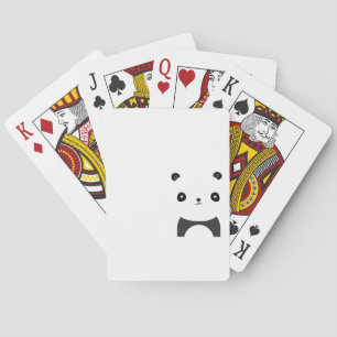 Peaceful Panda Playing Cards