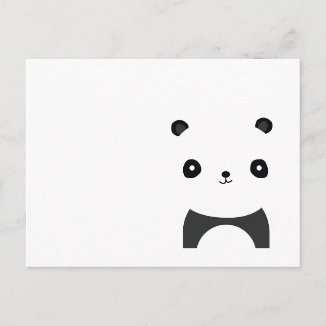 Peaceful Panda Postcard (Front)