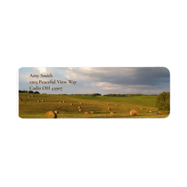 Peaceful Pasture Return Address (Front)