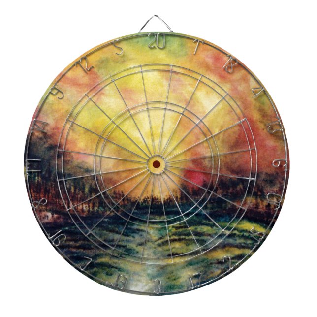 Peaceful Path Dartboard (Front)