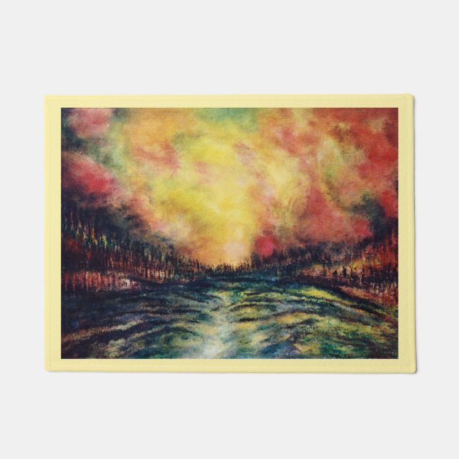 Peaceful Path Doormat (Front)