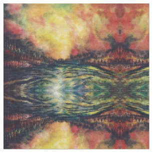Peaceful Path Fabric