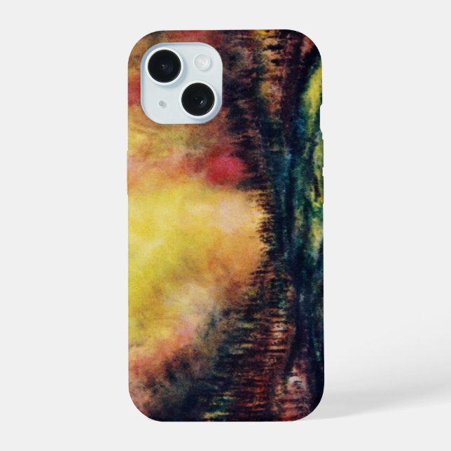 Peaceful Path iPhone 15 Case (Back)