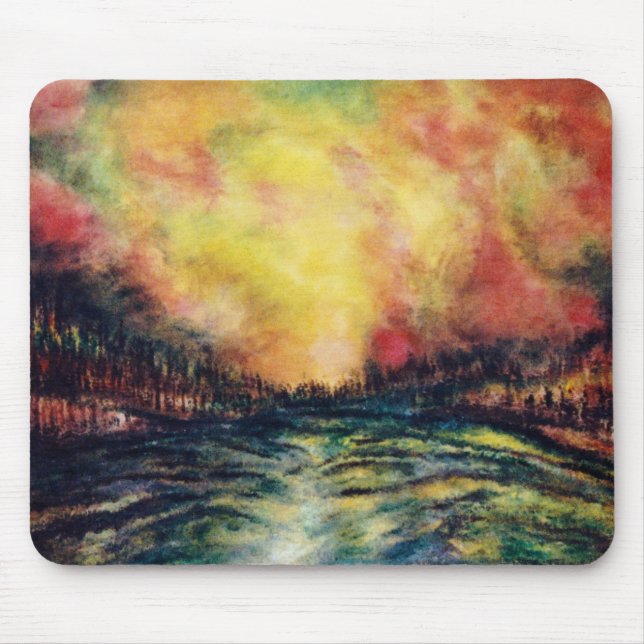 Peaceful Path Mouse Mat (Front)