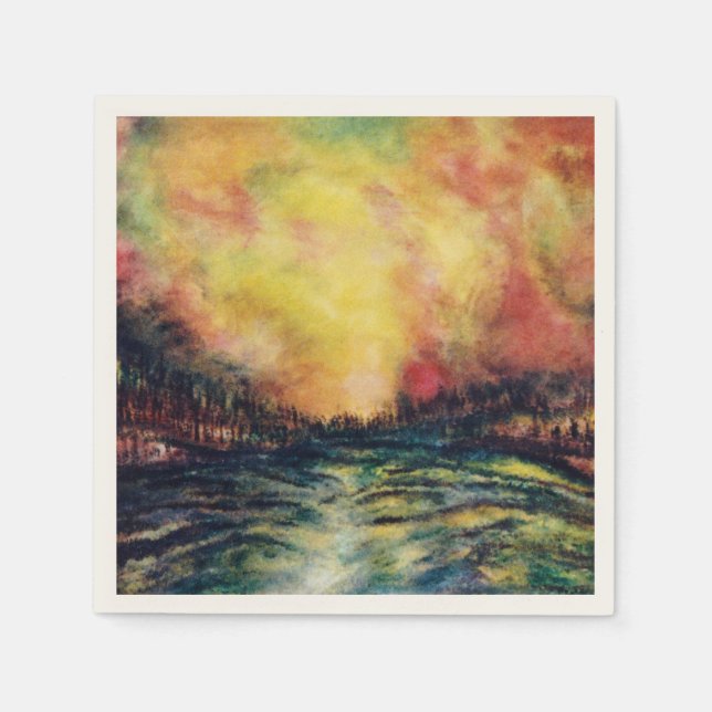 Peaceful Path Napkin (Front)