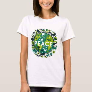 Peaceful Planet - Saving the Environment  T-Shirt