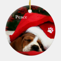 Peaceful Puppy Ornament