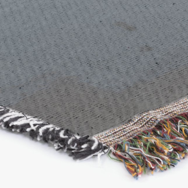 Peaceful Quote Blanket: Finding True Peace Throw Blanket (Corner)