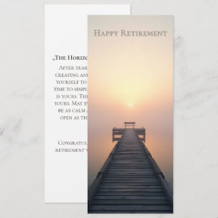 Peaceful Retirement Greeting Design