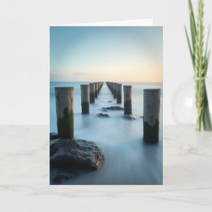 Peaceful Sea Birthday Card