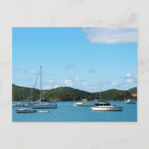 Peaceful Sea St. Thomas Postcard