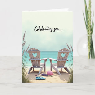 Peaceful Seaside Birthday Card