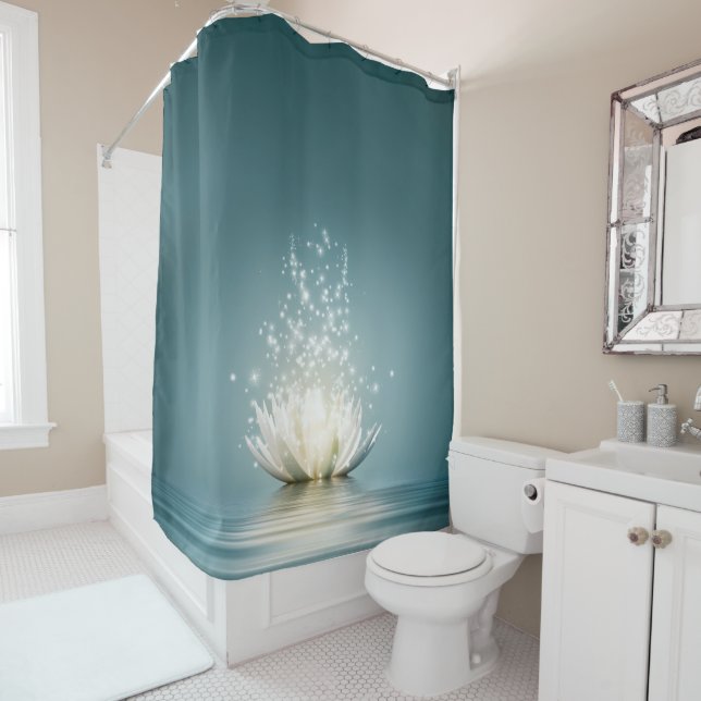 Peaceful Shower Curtain (In Situ)