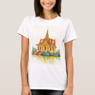 Peaceful Siam Temple with T-shirt