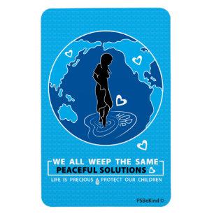 Peaceful Solutions_Flexible Magnet 4" x 6"