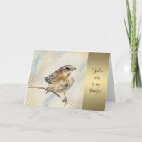 Peaceful Sparrow - Thinking of You