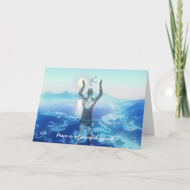 Peaceful Spirit Card (Front)