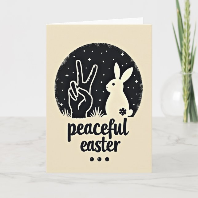 Peaceful Spring Art Card (Front)