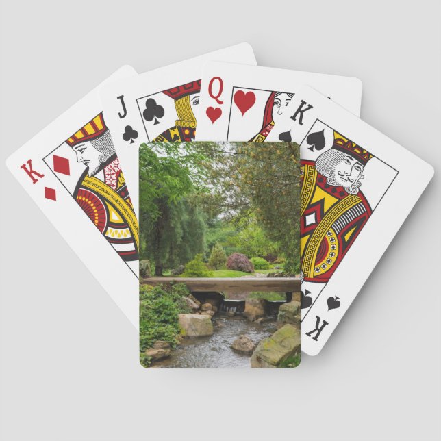 Peaceful Spring Creek Playing Cards (Back)