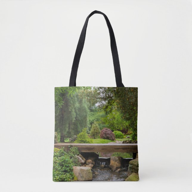 Peaceful Spring Creek Tote Bag (Front)