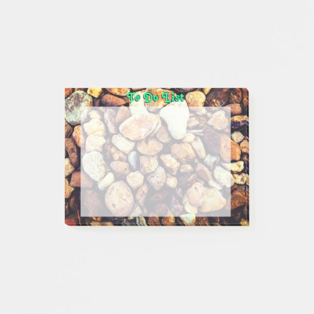 Peaceful Stones Post-it Notes (Front)
