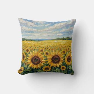 Peaceful sunflowers bsg cushion
