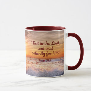 Peaceful Sunset over the Sea Mug