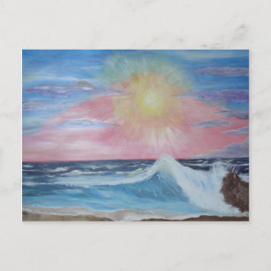 Peaceful Sunset Postcard