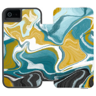 Peaceful Swirls  Incipio Watson™ iPhone 5 Wallet Case