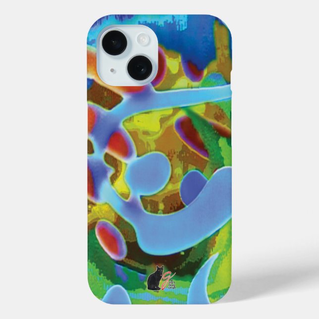 Peaceful Swirls iPhone Case-Mate iPhone Case (Back)