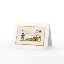 Peaceful Thanksgiving Greeting Card