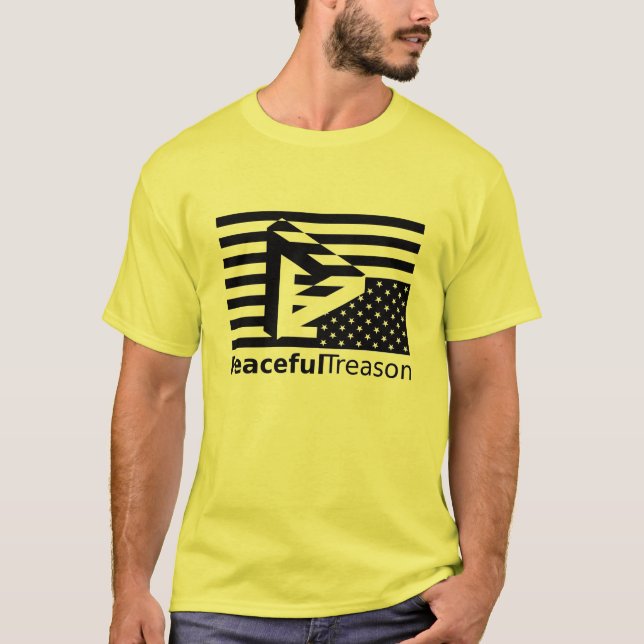 Peaceful Treason Anti-flag T-Shirt (Front)