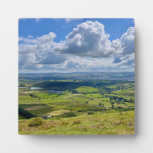 Peaceful view from Pendle Hill…