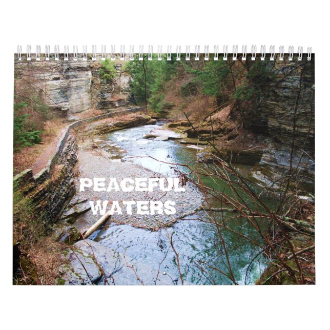 PEACEFUL WATERS calender Calendar (Cover)