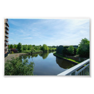 Peaceful Waterside at Wakefield Waterfront Photo Print