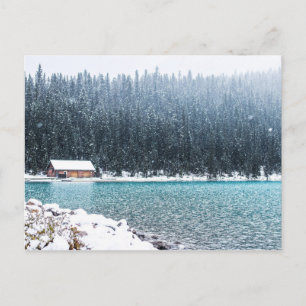 Peaceful Winter (Lake Louise) Postcard