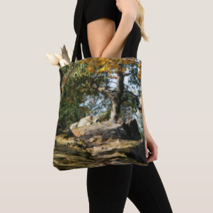 Peaceful Woodland Path Nature Tote Bag