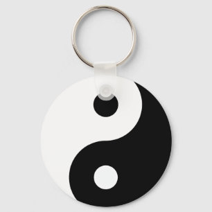 Peaceful Yin Yang Key Ring