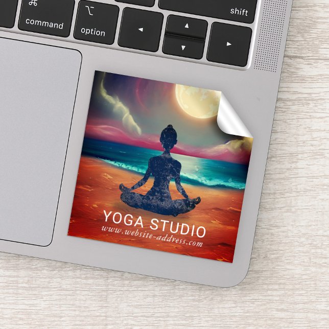 Peaceful Yoga Meditation Moonlight Sky Ocean Beach (Creator Uploaded)