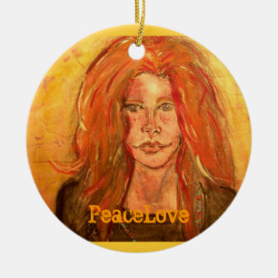 PeaceLove art Ceramic Tree Decoration