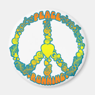 peaceloverunning magnet