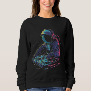 Peacer Astronaut DJ Hip Hop Sweatshirt