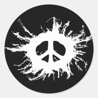Peaces Classic Round Sticker