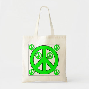 peaces tote bag