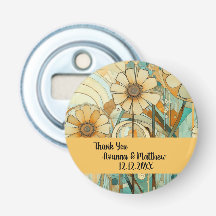 Peach and Beige Floral Abstract